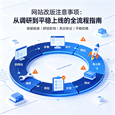 荣成建站-网站改版注意事项：从调研到平稳上线的全流程指南