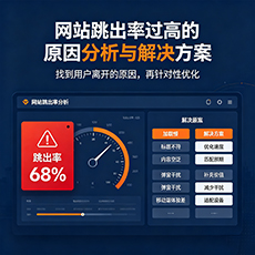 威海建站-网站跳出率过高的原因分析与解决方案